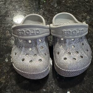 Crocs Glitter Clogs (Toddler)